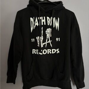 Death Row Records medium Black Hoodie